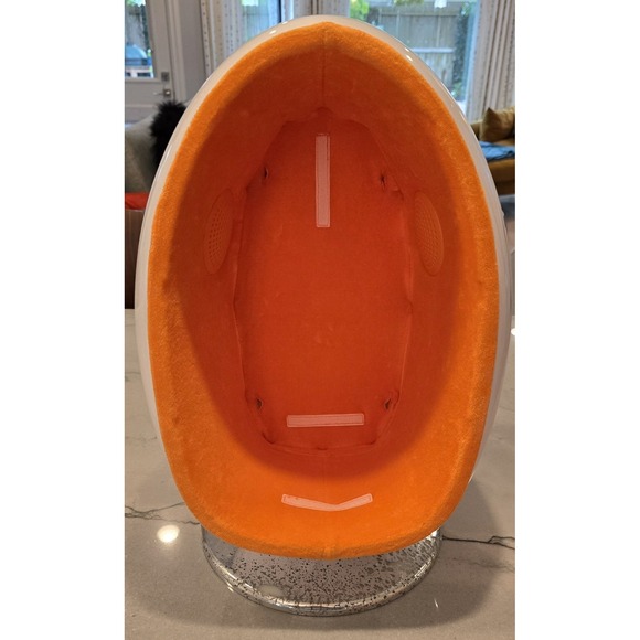 2014 American Girl Julie Doll Orange Egg Chair READ Description.  No Ottoman - Picture 9 of 14